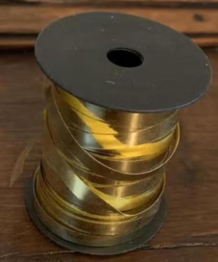 Rolletje goudkleurig lint, sierlint, cadeaulint, Ophalen of Verzenden, Nieuw