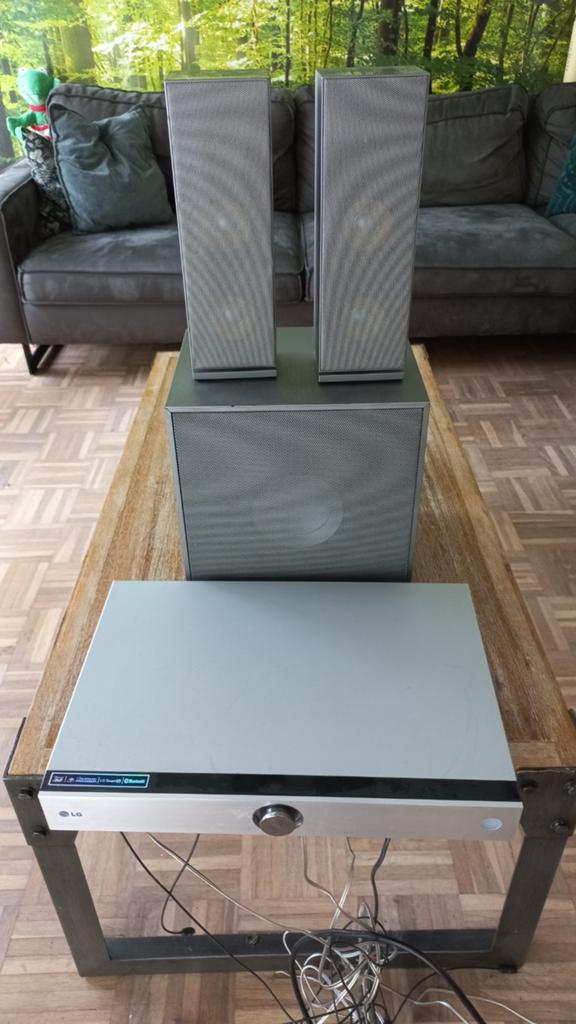 LG Blu-ray home sinnema set, Audio, Tv en Foto, Blu-ray-spelers, Ophalen of Verzenden, Zo goed als nieuw, LG