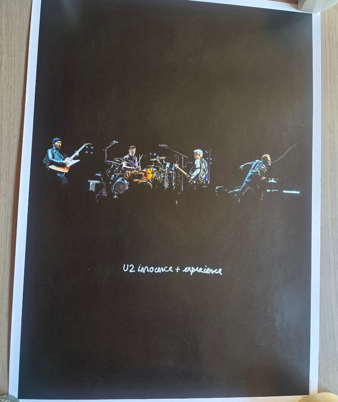 U2 Innocence + Experience Tour Poster, Ophalen of Verzenden, Zo goed als nieuw, Poster, Artwork of Schilderij