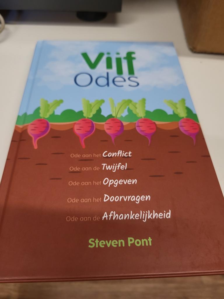 Steven Pont - Vijf Odes, Boeken, Ophalen of Verzenden, Steven Pont, Ontwikkelingspsychologie, Zo goed als nieuw