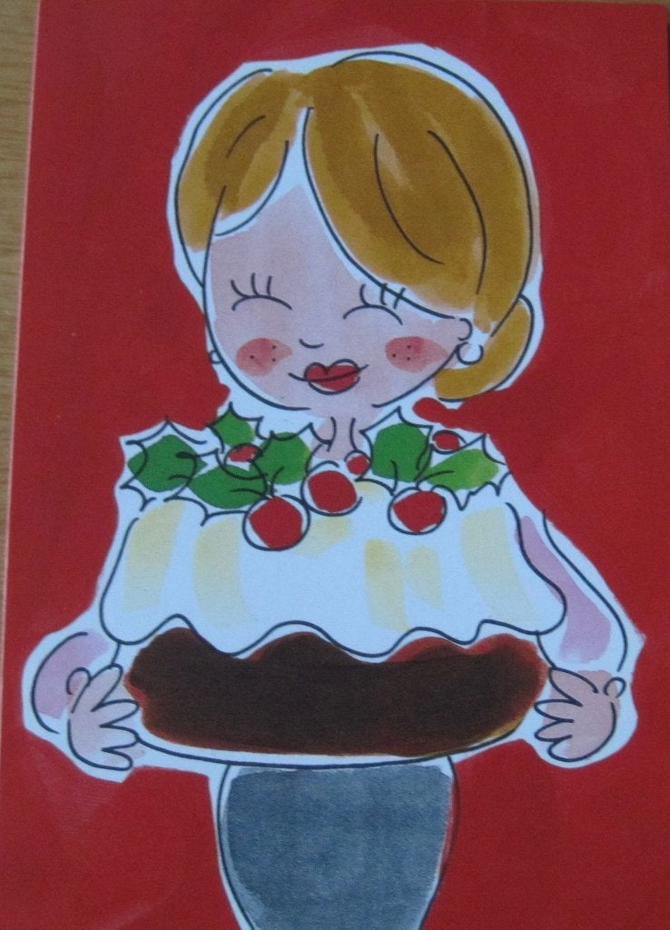 Voor het kind - blond Amsterdam - kerst taart - nieuw, Verzenden, 1980 tot heden, Ongelopen, Overige thema's