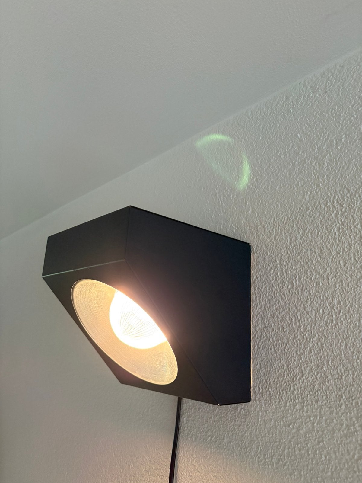 Vintage wandlampen jaren 60 (Raak Amsterdam), Ophalen of Verzenden, Gebruikt, Glas