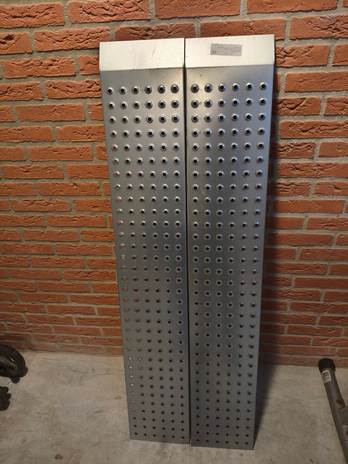 Set van 2 aluminium oprijplaten - Product Loading Ramp, Ophalen
