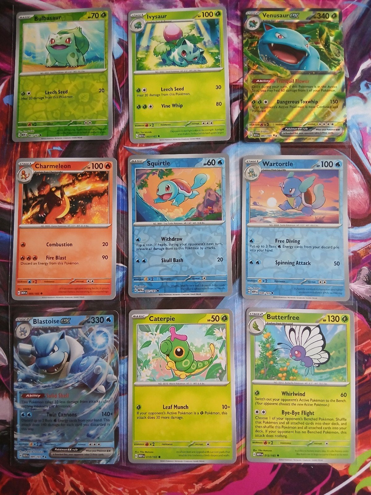 +/- 100 Diverse  Scarlet&Violet 151 Pokémon kaarten ., Verzenden, Nieuw, Losse kaart, Foil