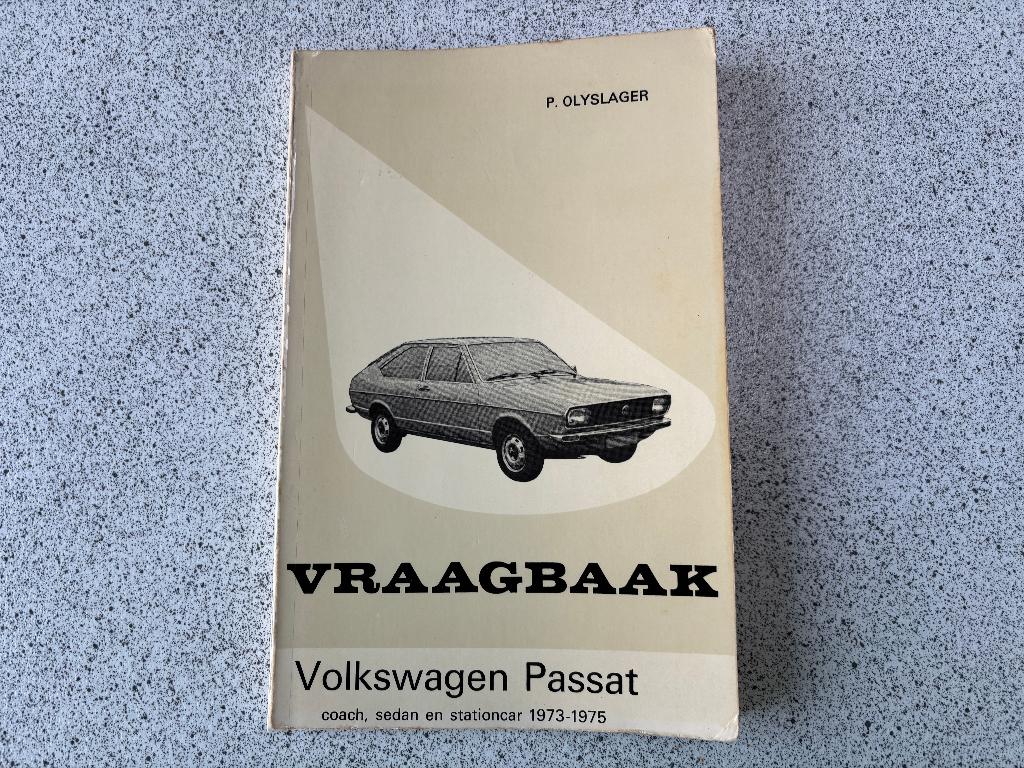 Vraagbaak Volkswagen Passat Mk1, Auto diversen, Handleidingen en Instructieboekjes, Ophalen of Verzenden