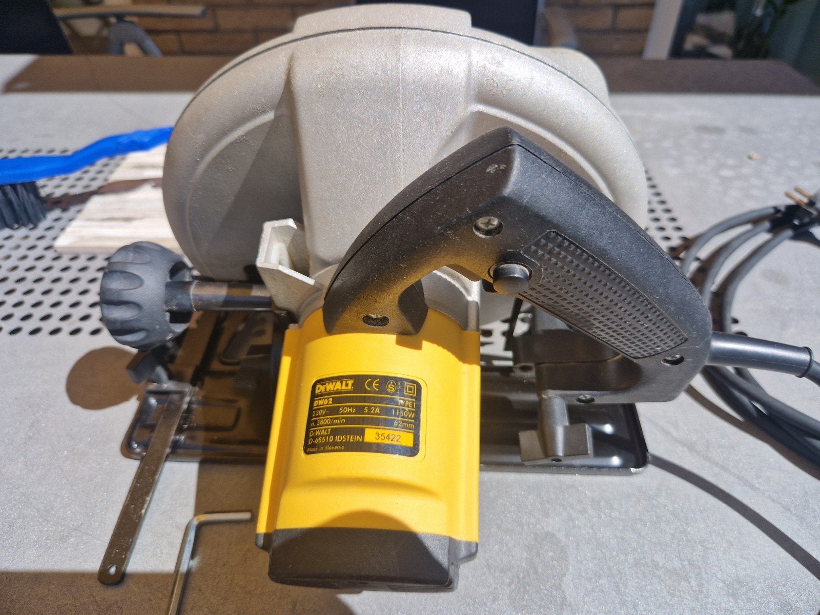 DeWalt DW62 Cirkelzaag, Gebruikt, Cirkelzaag, DeWalt, 600 tot 1200 watt