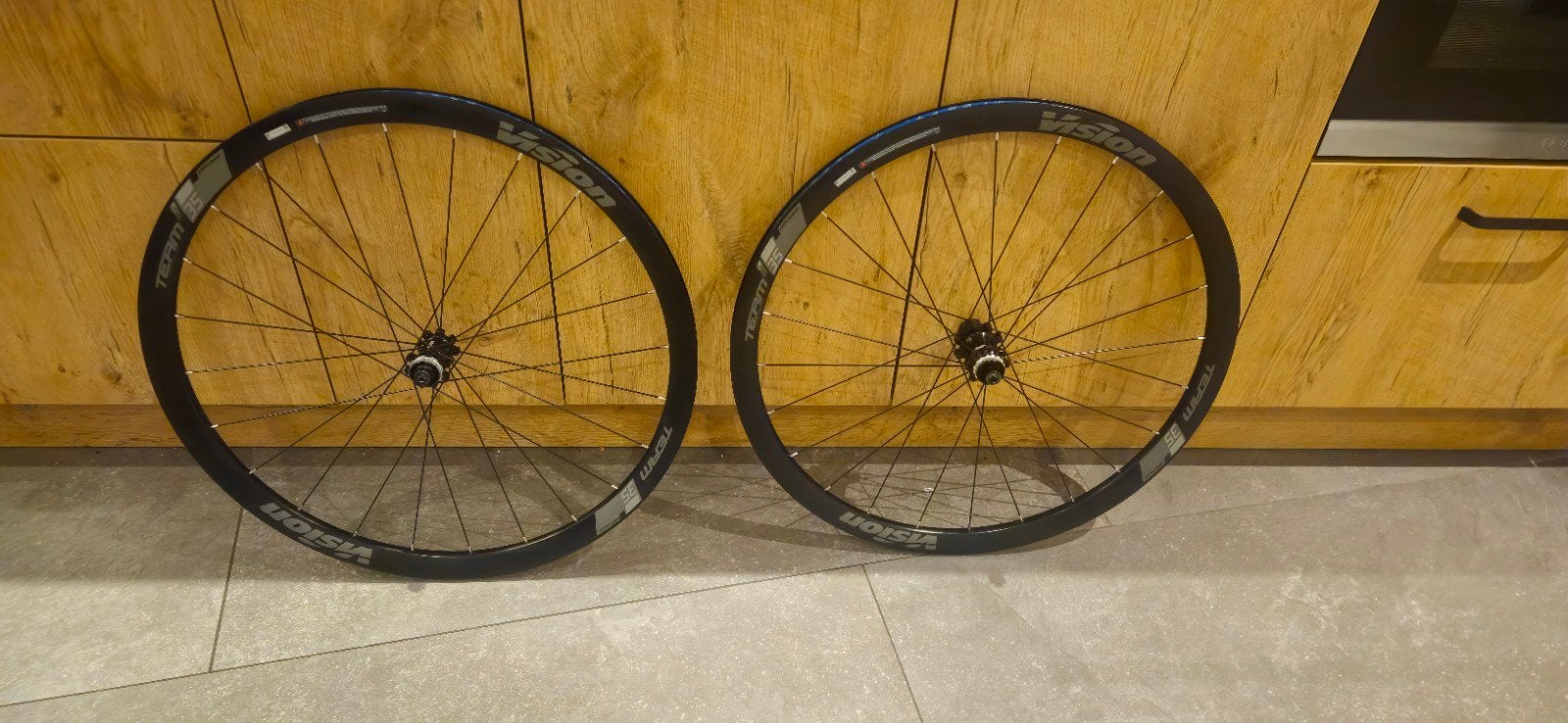 Vision Team35 disc wielset, Fietsen en Brommers, Gebruikt, Aluminium, Racefiets, Ophalen
