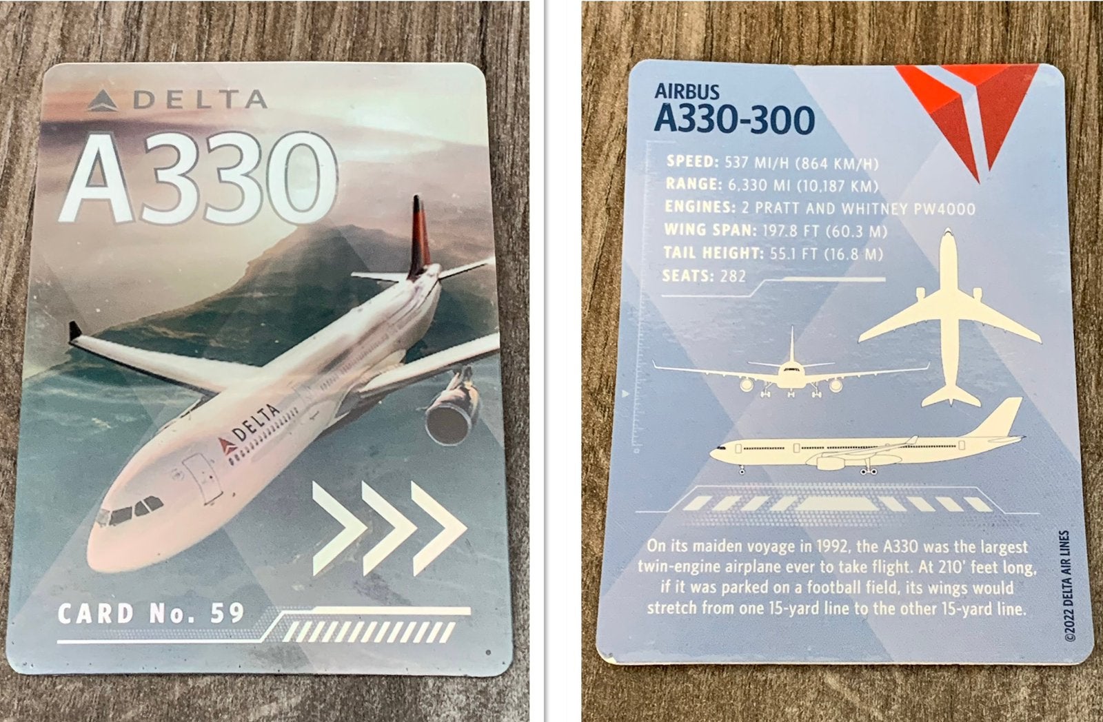 Delta Airlines: Airbus A330-300, Ophalen of Verzenden