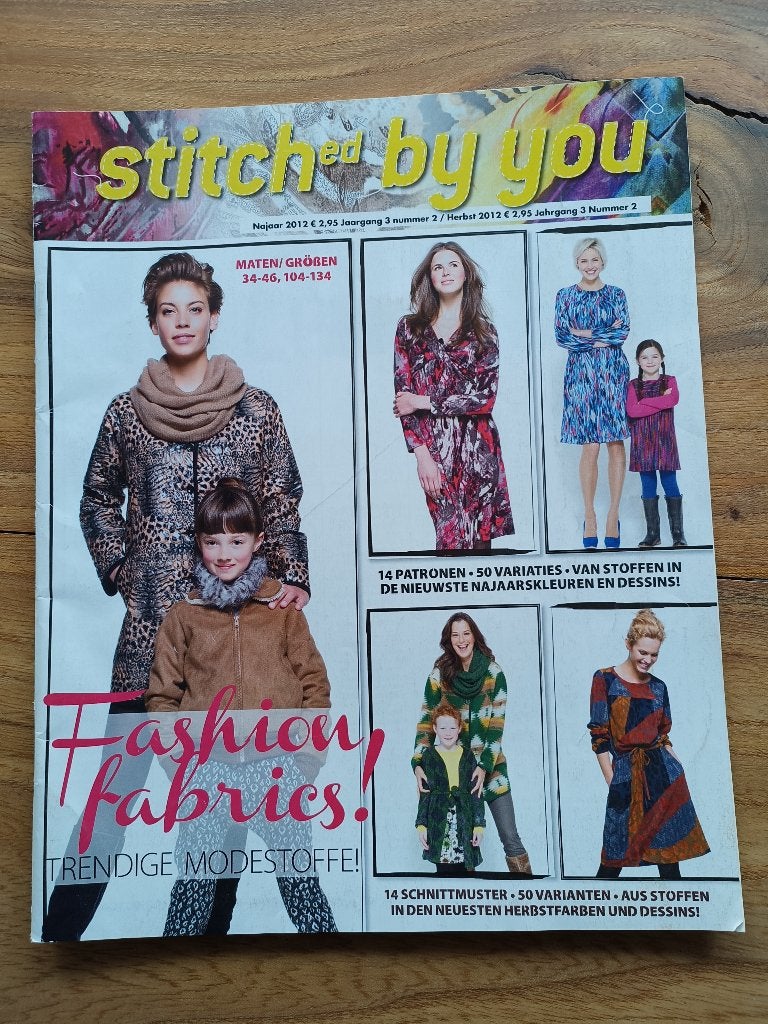 Stitched by you najaar 2012, Hobby en Vrije tijd, Kledingpatronen, Ophalen of Verzenden, Nieuw, Vrouw, Overige merken
