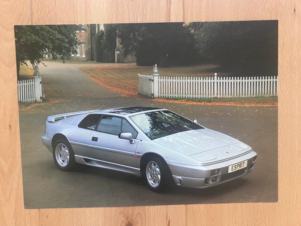 Lotus Esprit   -  Folder - Brochure, Lotus, Ophalen of Verzenden, Zo goed als nieuw, Overige merken