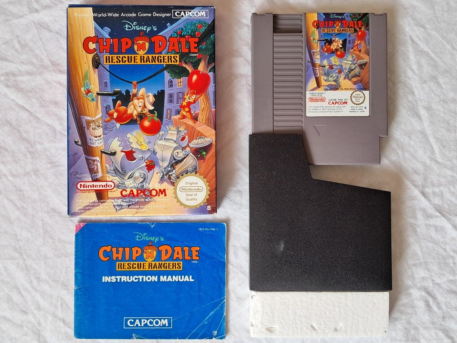 Chip 'n Dale Rescue Rangers - Nintendo NES, Spelcomputers en Games, Games | Nintendo NES, Gebruikt, 2 spelers, Eén computer, Ophalen of Verzenden