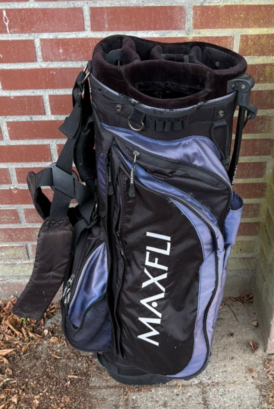 Maxfli standbag - gewatteerde schouderbanden, Ophalen, Tas