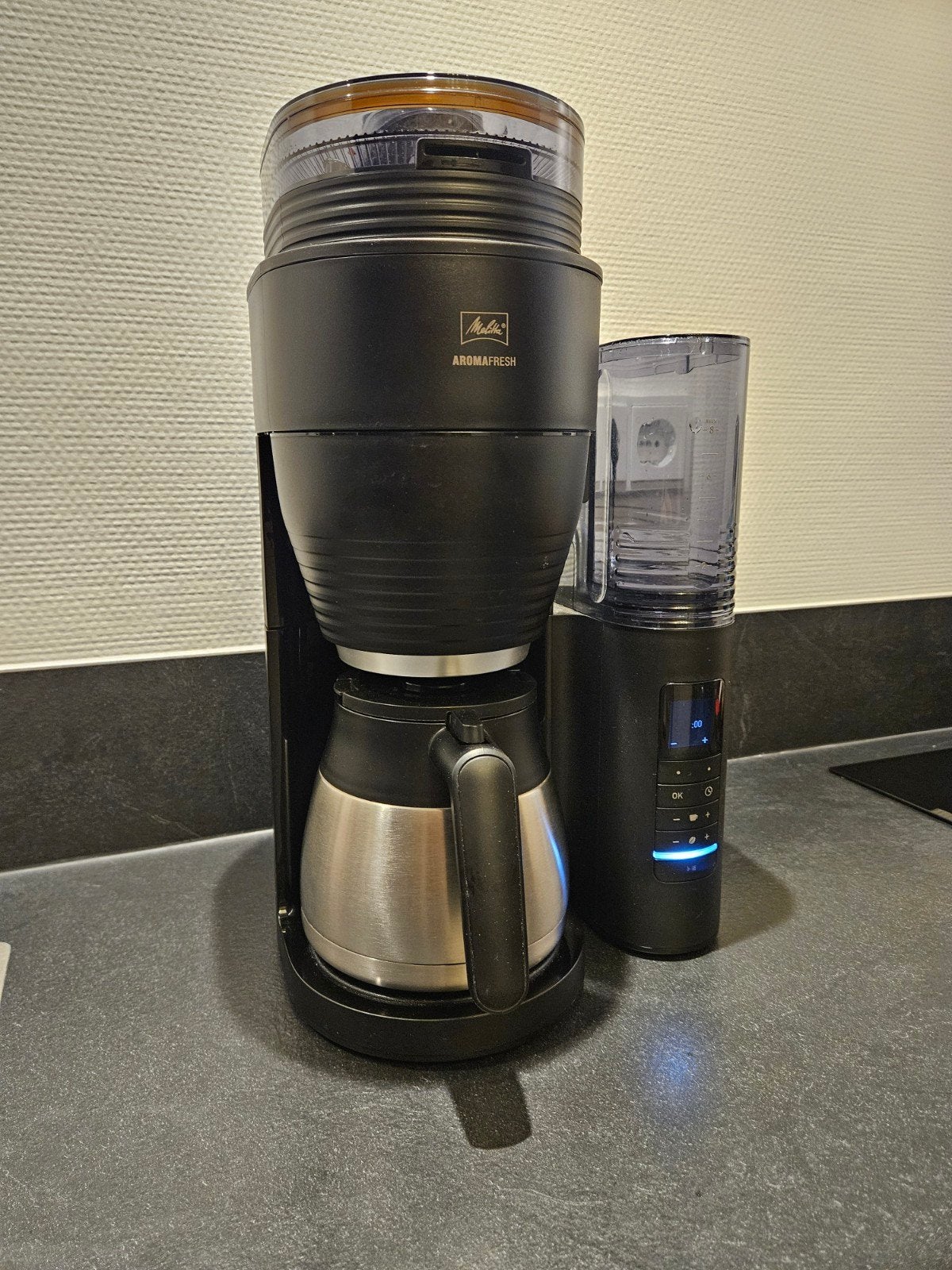 Melita aroma fresh bonen machine, Witgoed en Apparatuur, Koffiezetapparaten, 10 kopjes of meer, Ophalen of Verzenden, Koffiemachine
