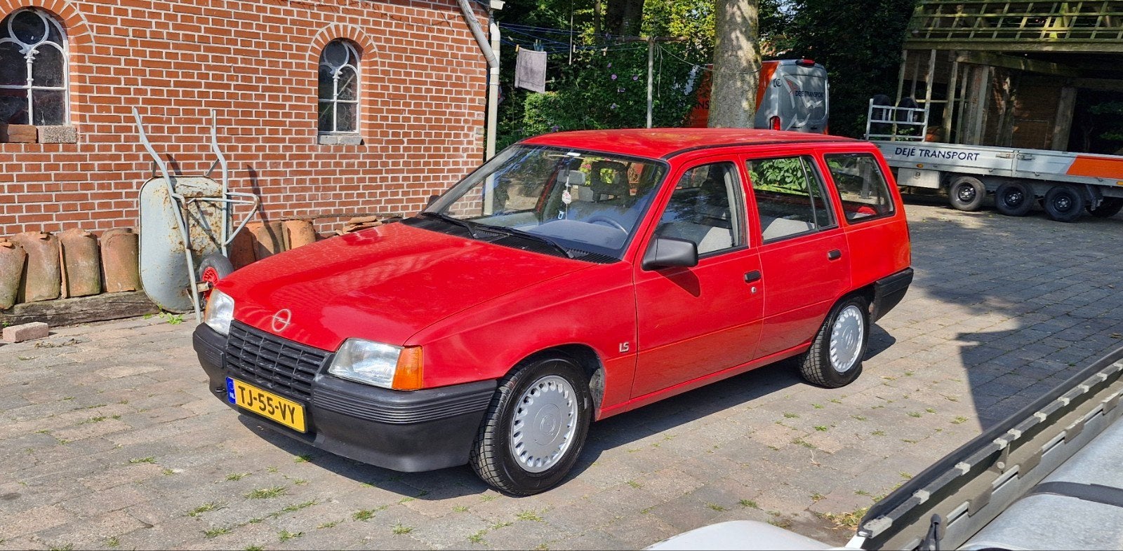Opel Kadett 1.3 Caravan S6 1988 Rood, Auto's, Voorwielaandrijving, 750 kg, 4 cilinders, Kadett
