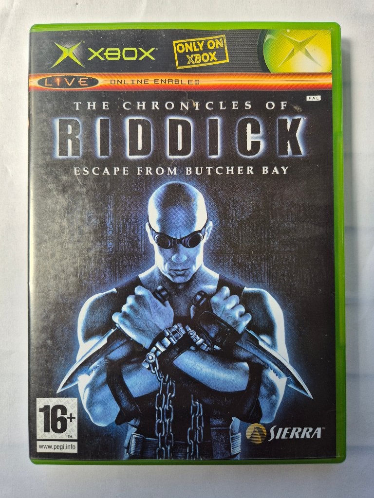 the chronicles of RIDDICK escape from butcher bay, 1 speler, Ophalen of Verzenden, Gebruikt, Vanaf 3 jaar
