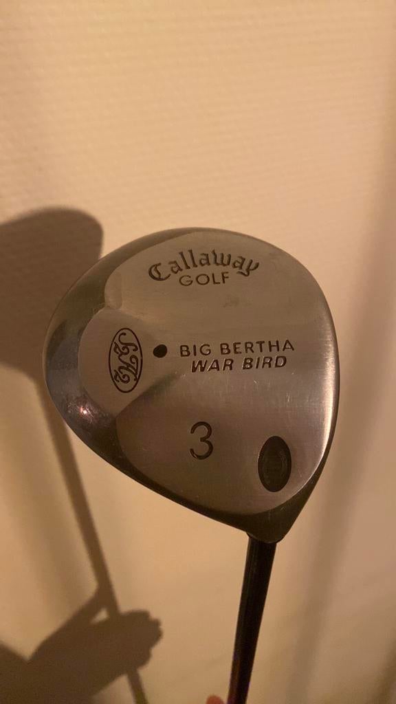 Callaway Big Bertha Warbird houten 3, Sport en Fitness, Golf, Gebruikt, Club, Callaway, Ophalen of Verzenden