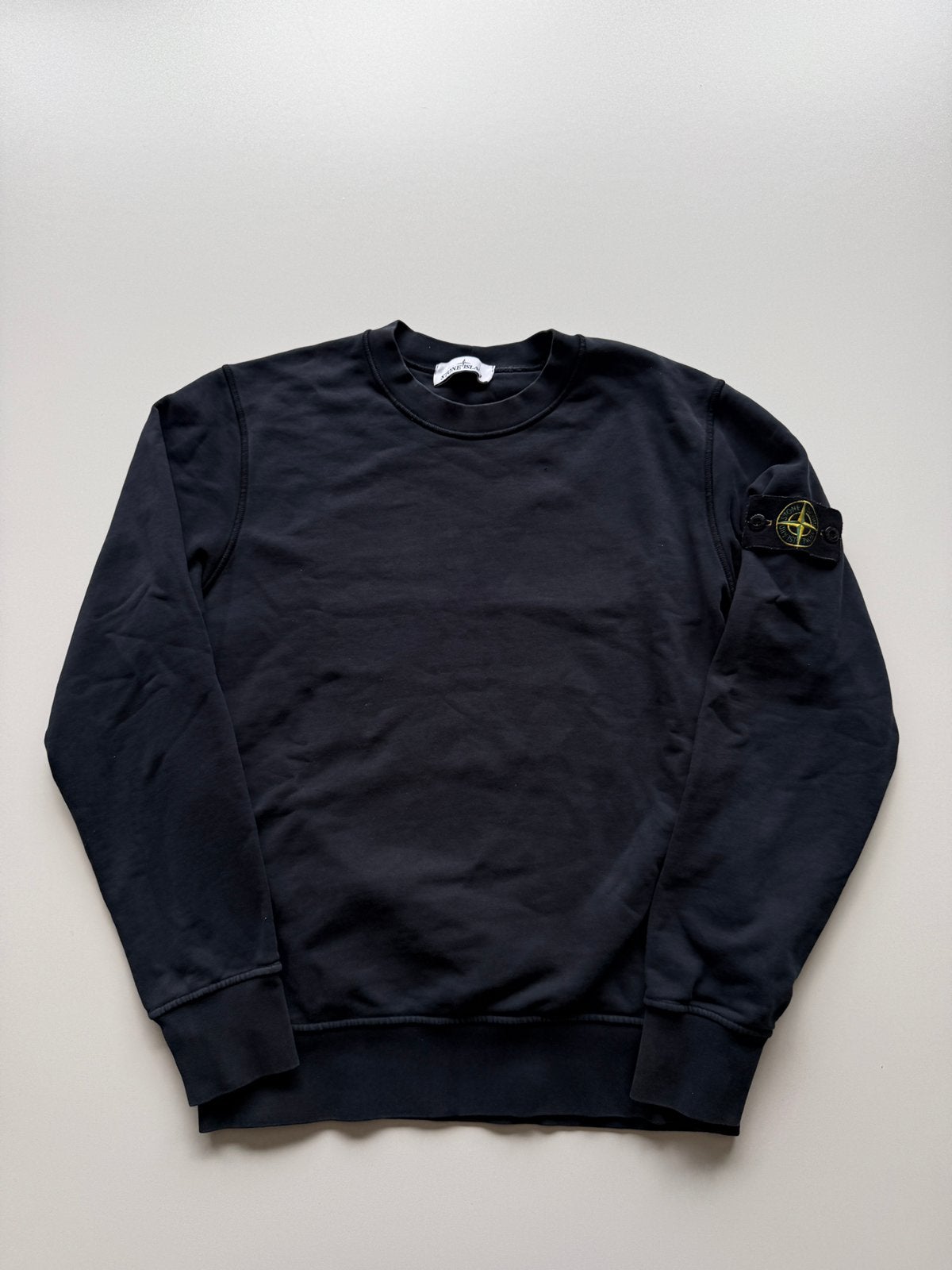Stone Island Sweater Navy M, Ophalen of Verzenden, Gedragen, Maat 48/50 (M), Blauw