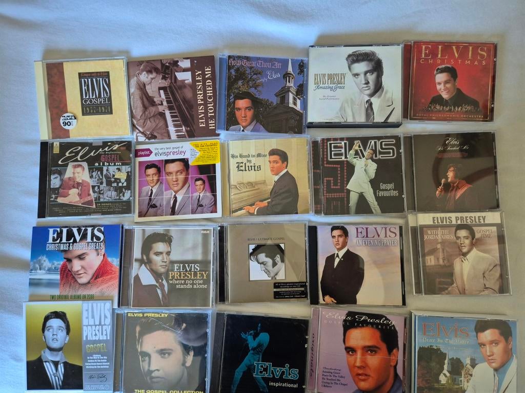 ELVIS PRESLEY GOSPEL CD VERZAMELING, Ophalen of Verzenden, Zo goed als nieuw, Gospel