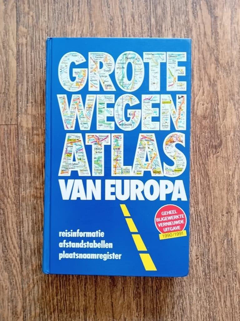 Grote Wegenatlas van Europa, Ophalen, Overige typen, Europa Overig, Zo goed als nieuw