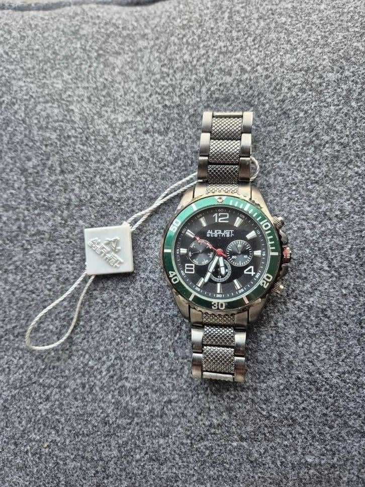 August Steiner horloge, Overige merken, Staal, Gebruikt, Staal