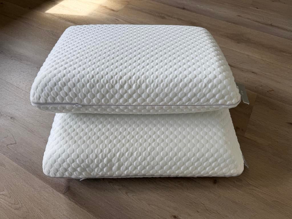 SwissSense Aanpasbare Hoofdkussens 60x40 cm, Huis en Inrichting, Slaapkamer | Beddengoed, Eenpersoons, Wit, Ophalen of Verzenden