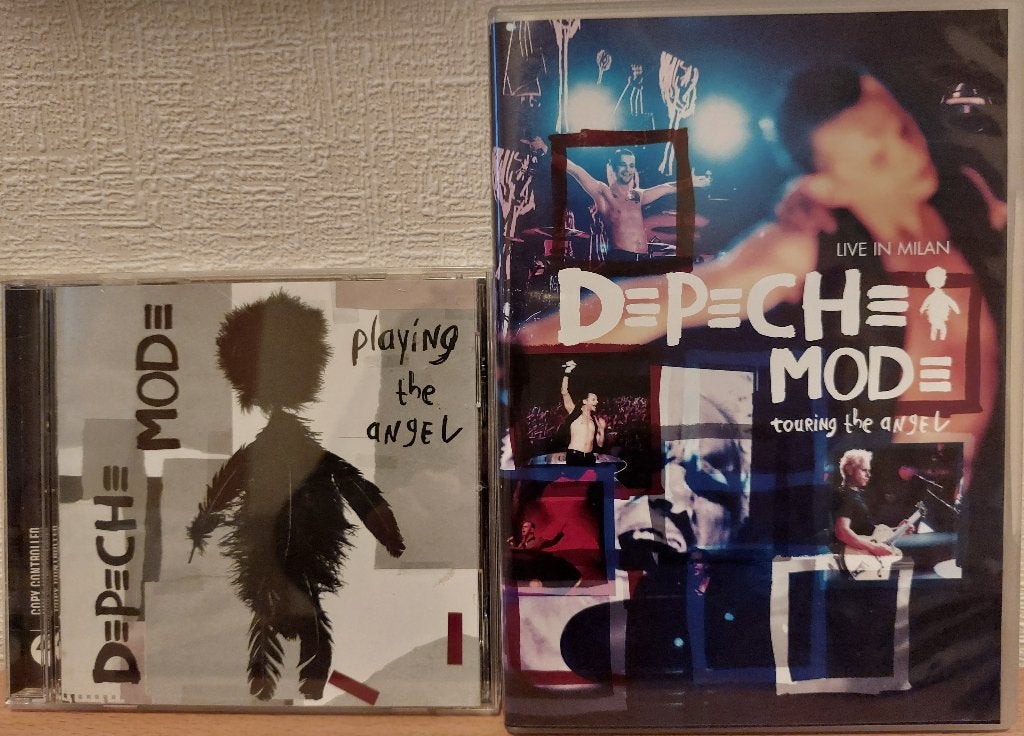 DEPECHE MODE 💽 Playing the Angel CD 🎥Touring the Angel DVD, Ophalen of Verzenden, Zo goed als nieuw, Live-album, Inclusief boekje