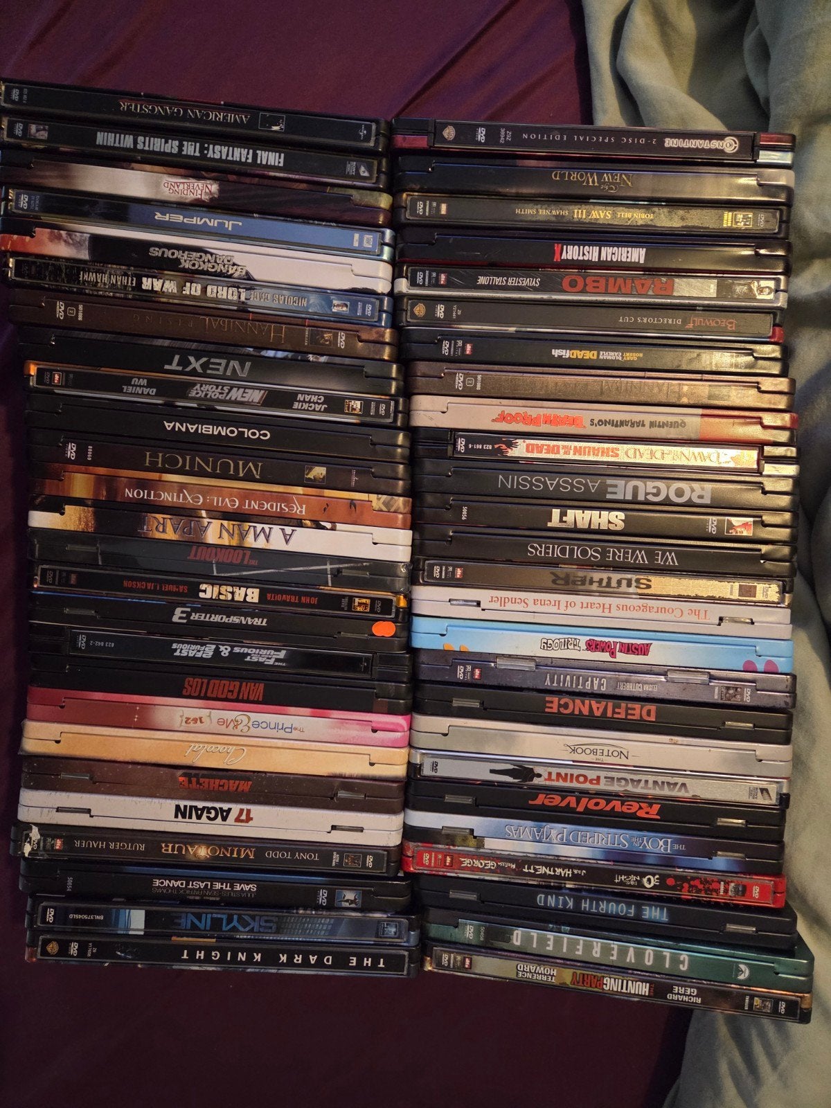 52 x STEEL CASE DVD boxen actie humor horror metal box dvds, Engels, Vanaf 16 jaar, Speciale editie, Ophalen of Verzenden