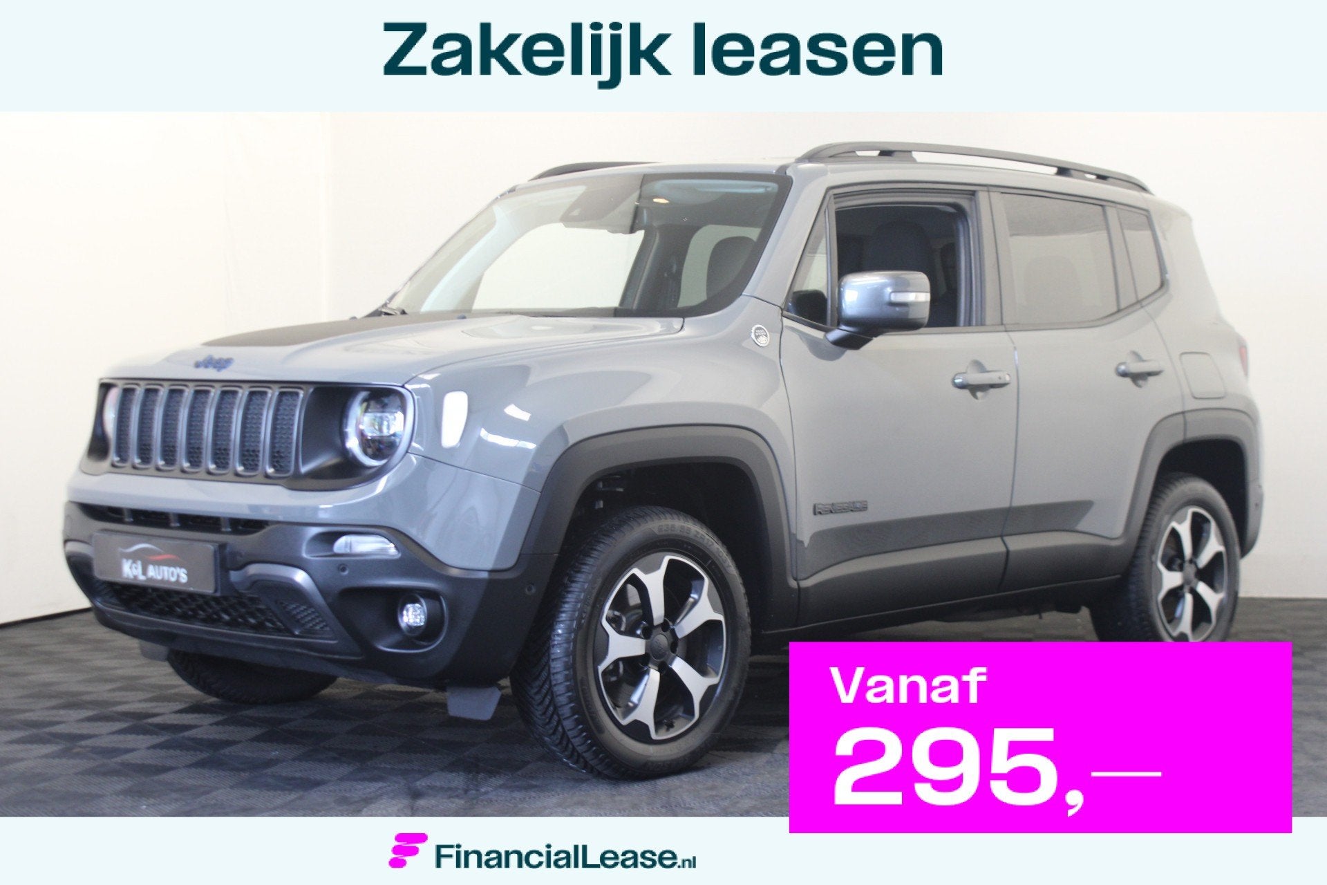 Jeep Renegade 4xe 240 Plug-in Hybrid Electric Trailhawk |Sto, Automaat, Gebruikt, 4 cilinders, Leder en Stof
