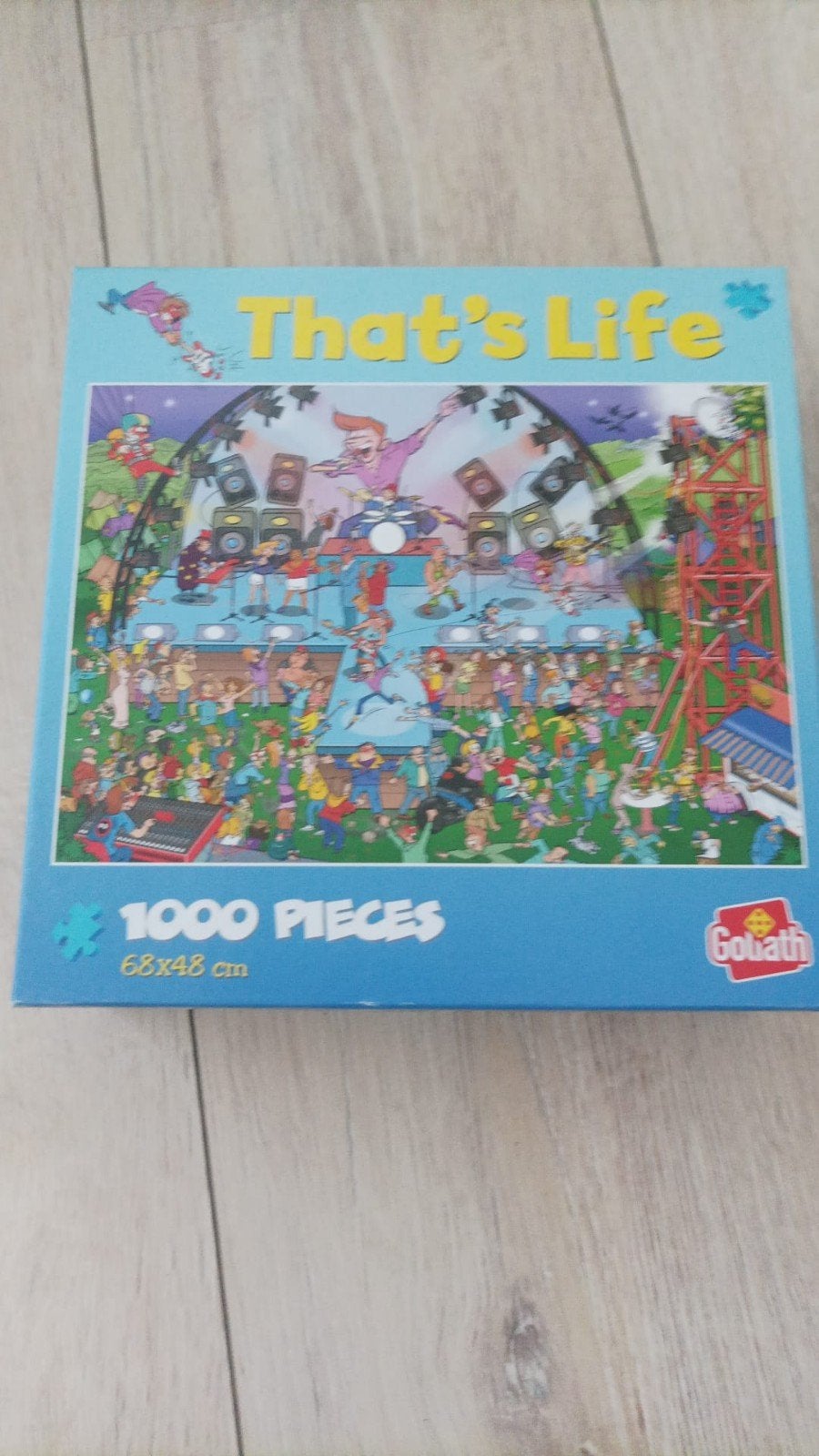 Goliath That's Life Legpuzzel 1000 stukjes, Ophalen of Verzenden, 500 t/m 1500 stukjes, Gebruikt, Legpuzzel