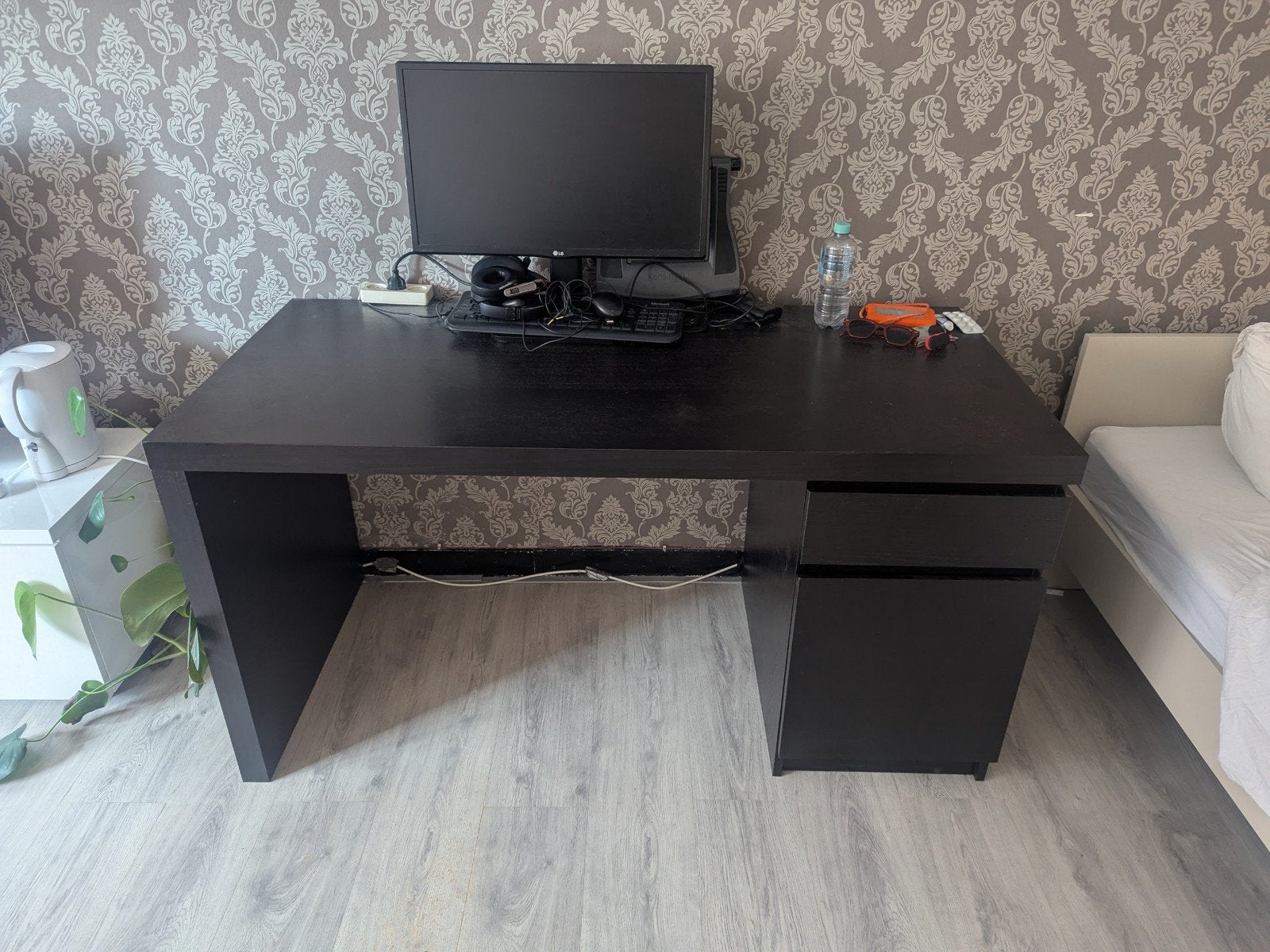 Ikea Bureau Malm, Huis en Inrichting, Bureaus, Gebruikt, Ophalen