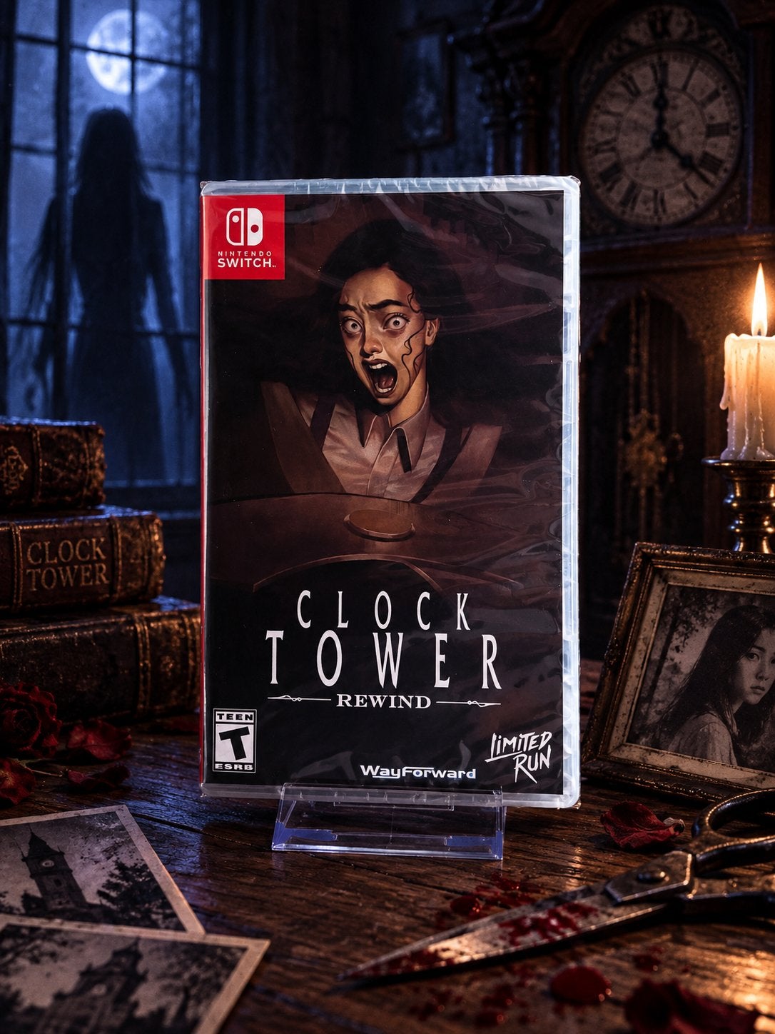 Clock Tower Rewind - Limited run Nintendo Switch, Spelcomputers en Games, Avontuur en Actie, 1 speler, Ophalen of Verzenden, Zo goed als nieuw