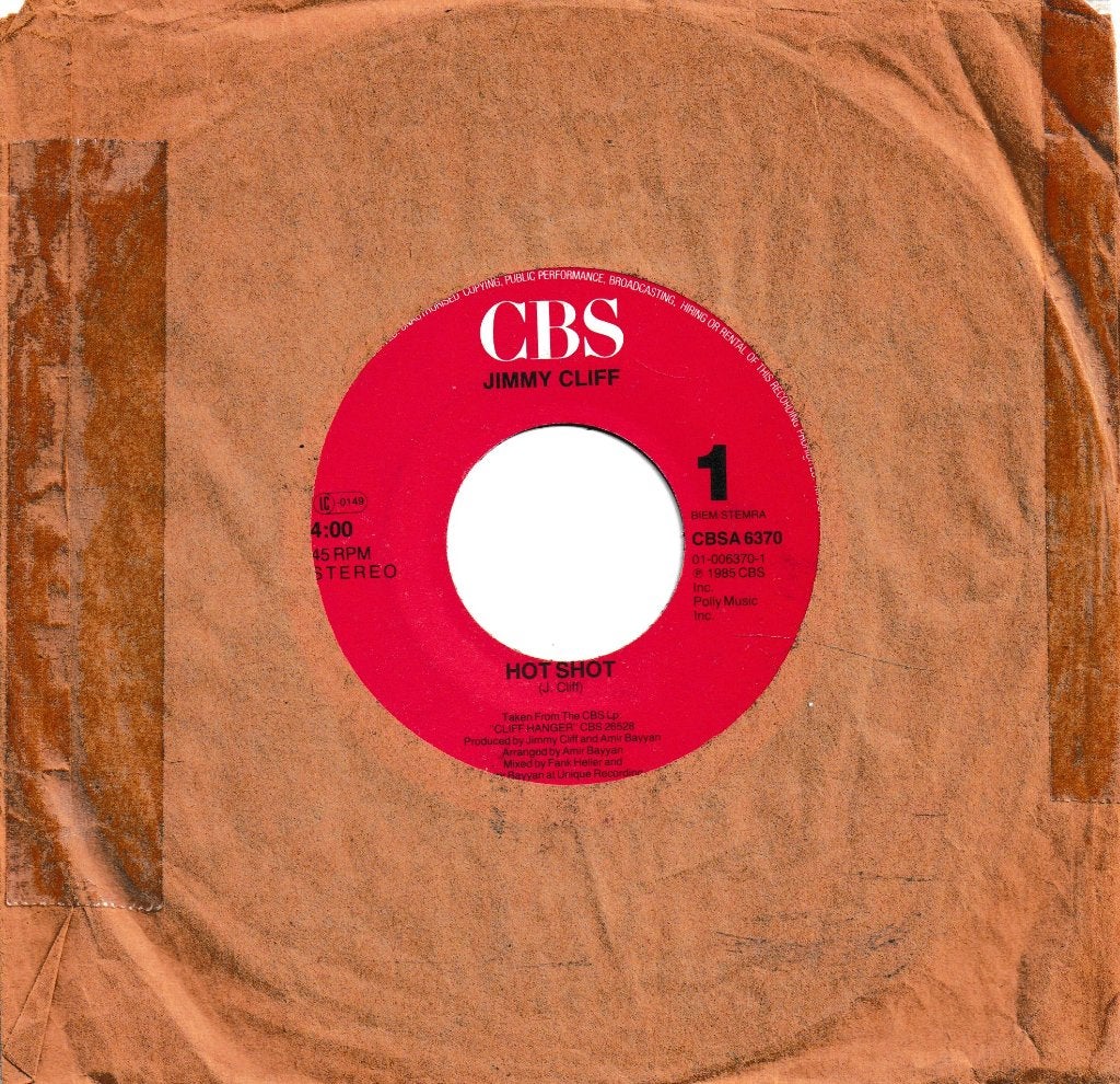 Jimmy Cliff - Hot shot, Ophalen of Verzenden, Gebruikt, 7 inch, Reggae en Ska