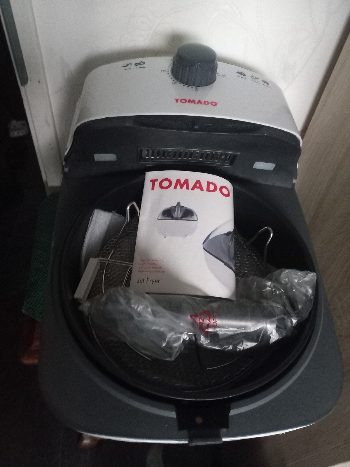 Nieuwe Tomado Jet Fryer tm-136, Ophalen of Verzenden, Nieuw, Airfryer