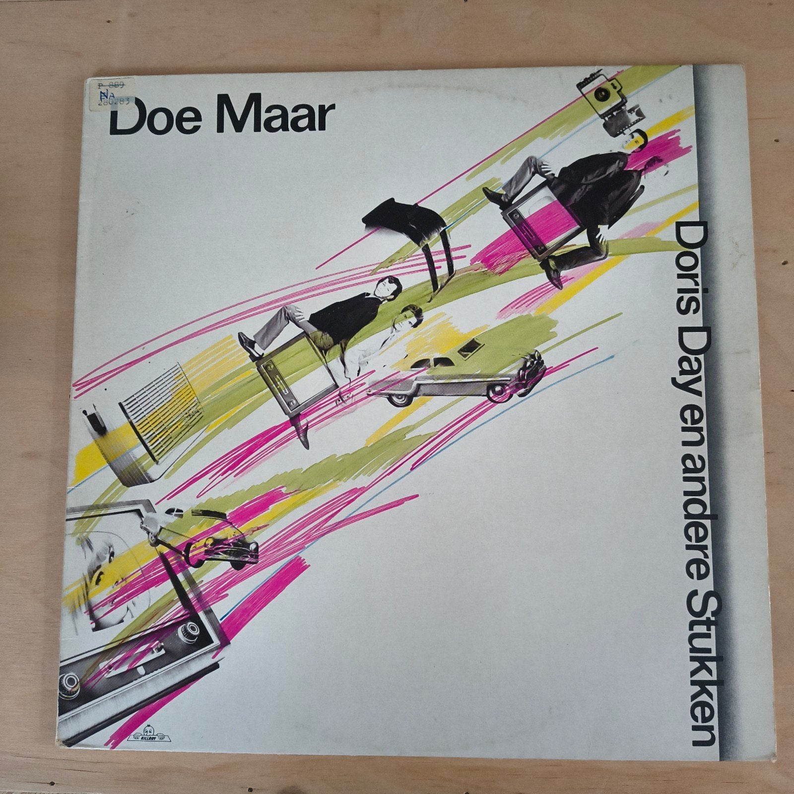 Doe Maar - Doris Day en andere Stukken LP (1981), Cd's en Dvd's, LP, Gebruikt, New wave, Ophalen of Verzenden