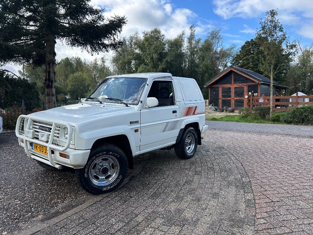 Daihatsu Feroza 1.6 Resintop EL INJ 4WD 1991, Stof, Daihatsu, 1589 cc, Wit