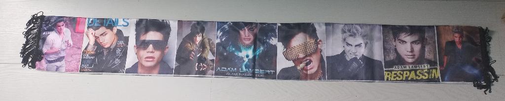 Super gave Adam Lambert sjaal *gloednieuw*, Ophalen of Verzenden, Nieuw, Kleding