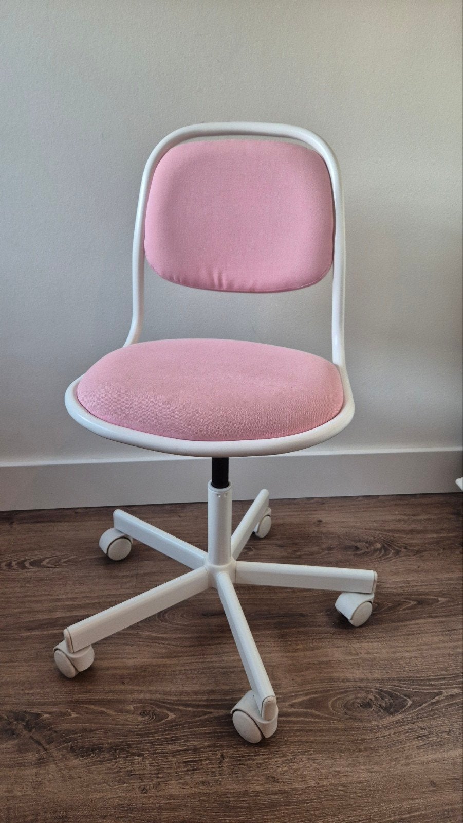 IKEA Örfjäll kinder bureaustoel roze/wit, Ophalen, Gebruikt, Roze, Bureaustoel