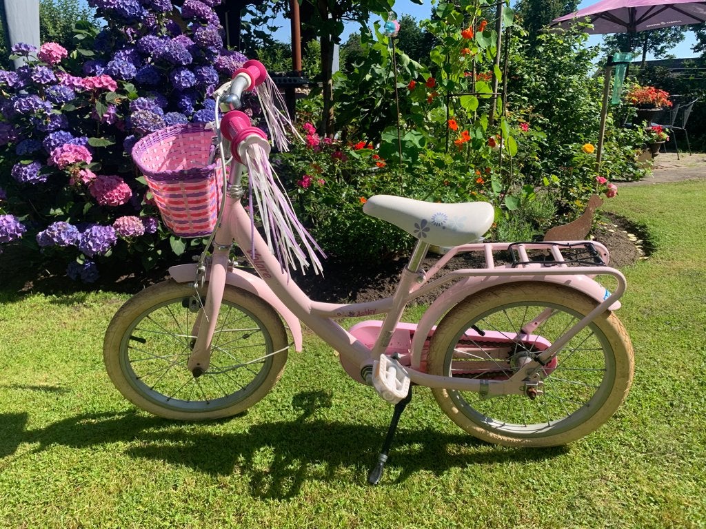 KINDERFIETSJE, Ophalen, Terugtraprem, Zijwieltjes, 16 tot 20 inch
