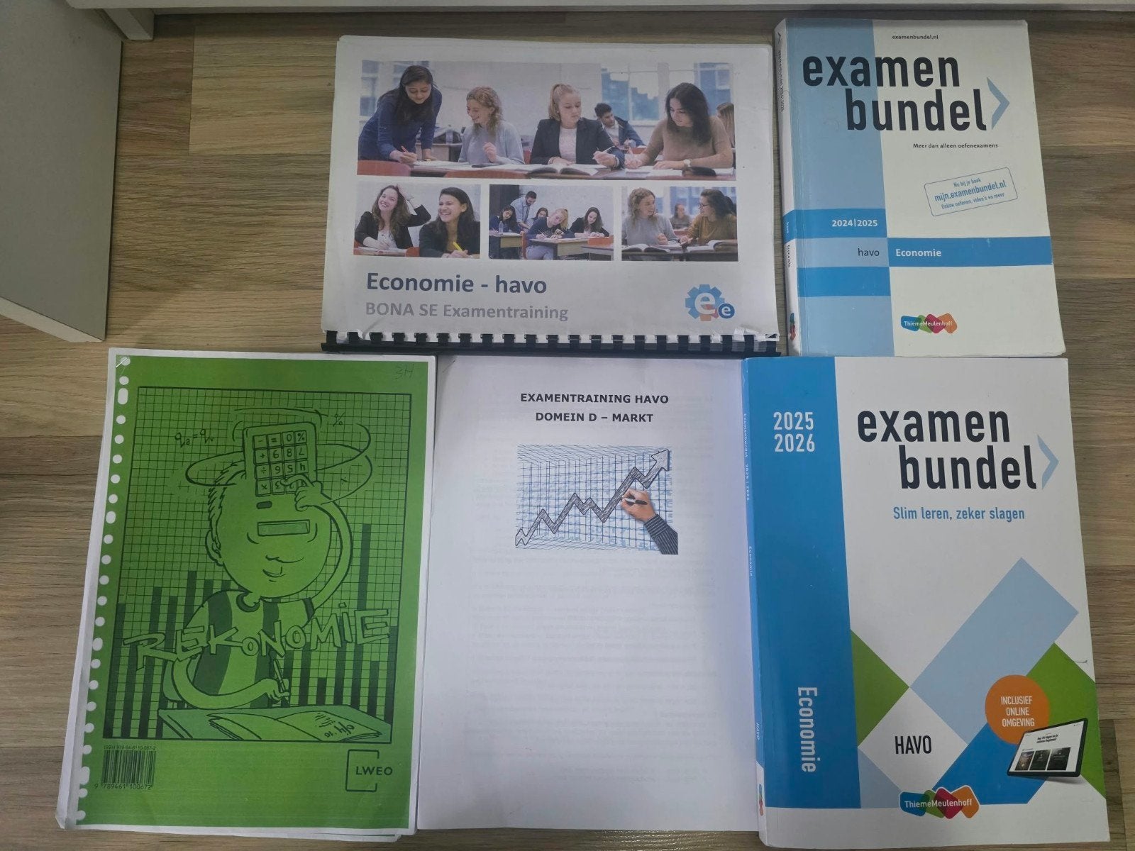 Economie Examentraining Bundel Havo 2024-2026, Ophalen of Verzenden