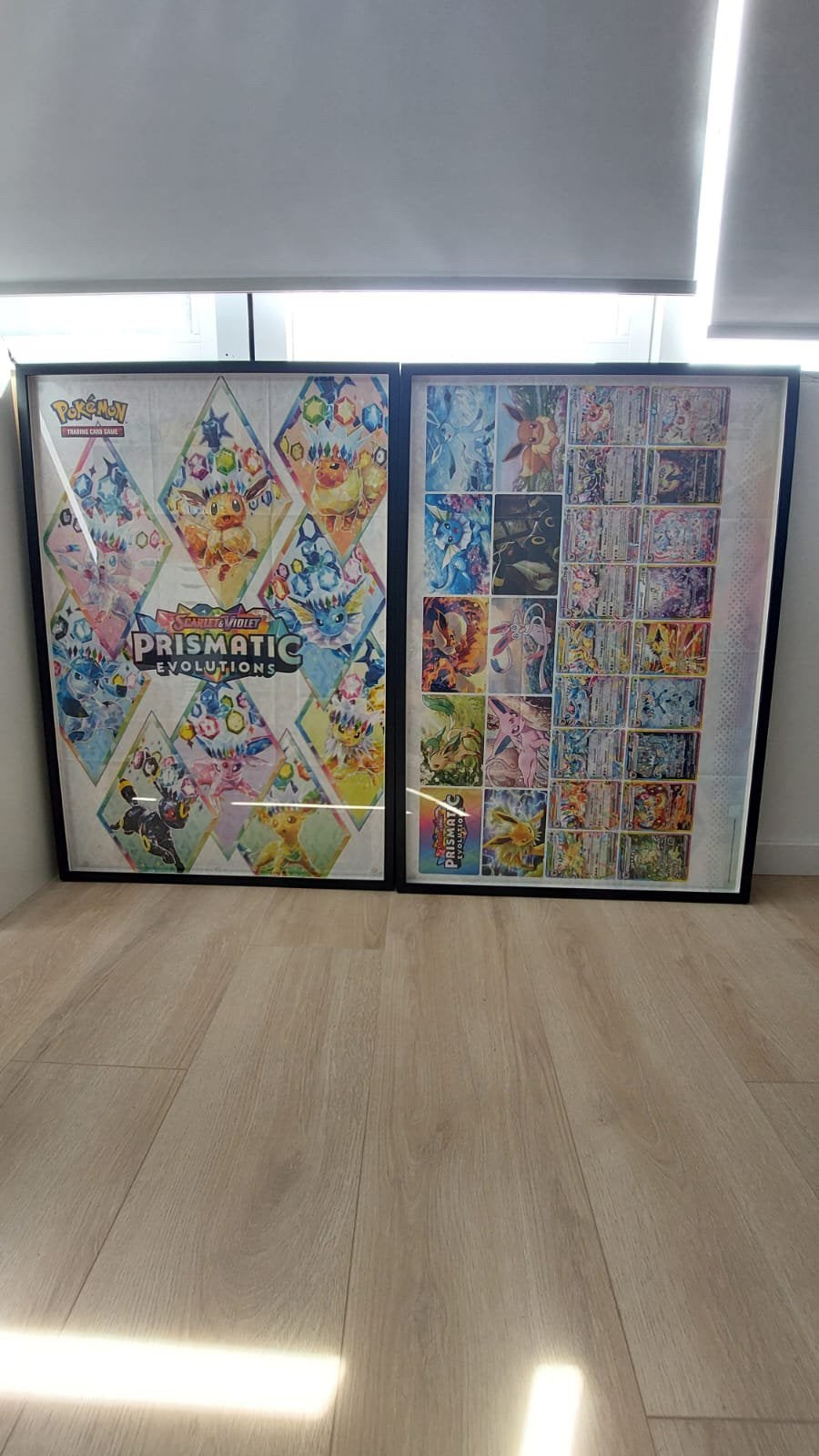 RÖDALM Fotolijst zwart 70x100 cm cm grote fotolijst 2 stuks, Huis en Inrichting, Ophalen, Zwart, Fotolijst