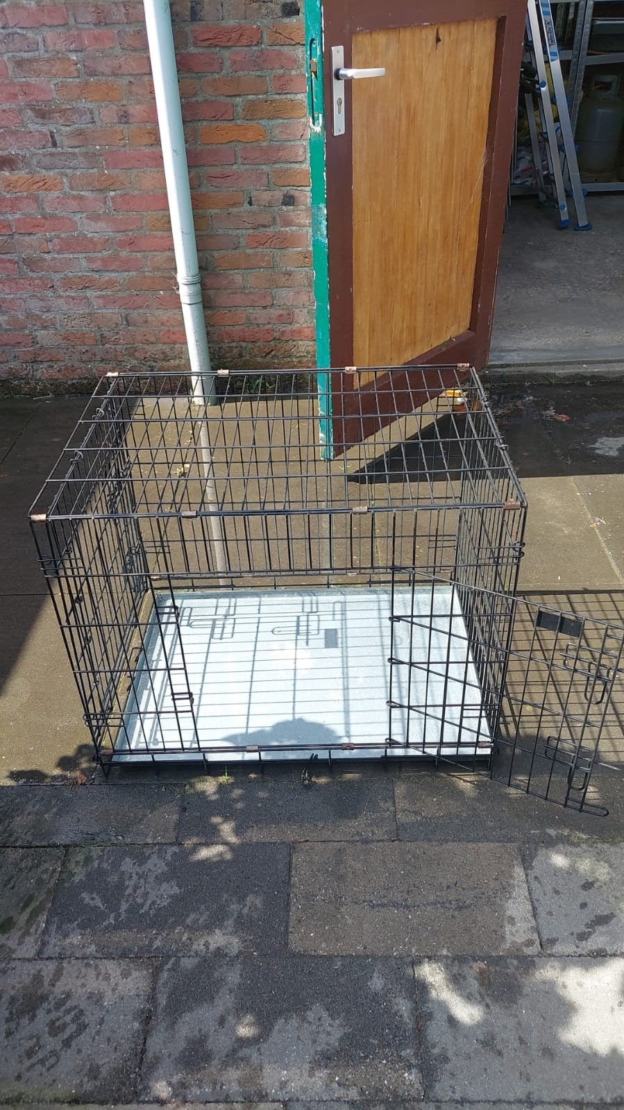 honden bench, Dieren en Toebehoren, Ophalen, Gebruikt