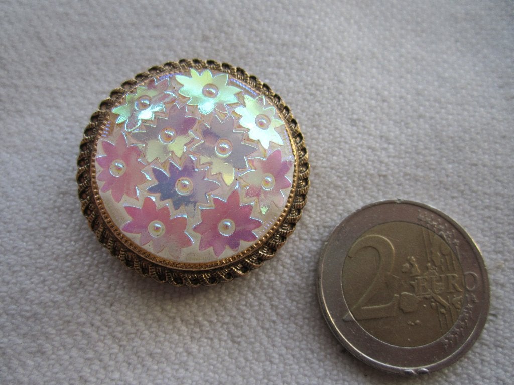 14.   Schitterende oude kleding/sjaalclip,  W, Germany, Ophalen, Goud, Overige typen