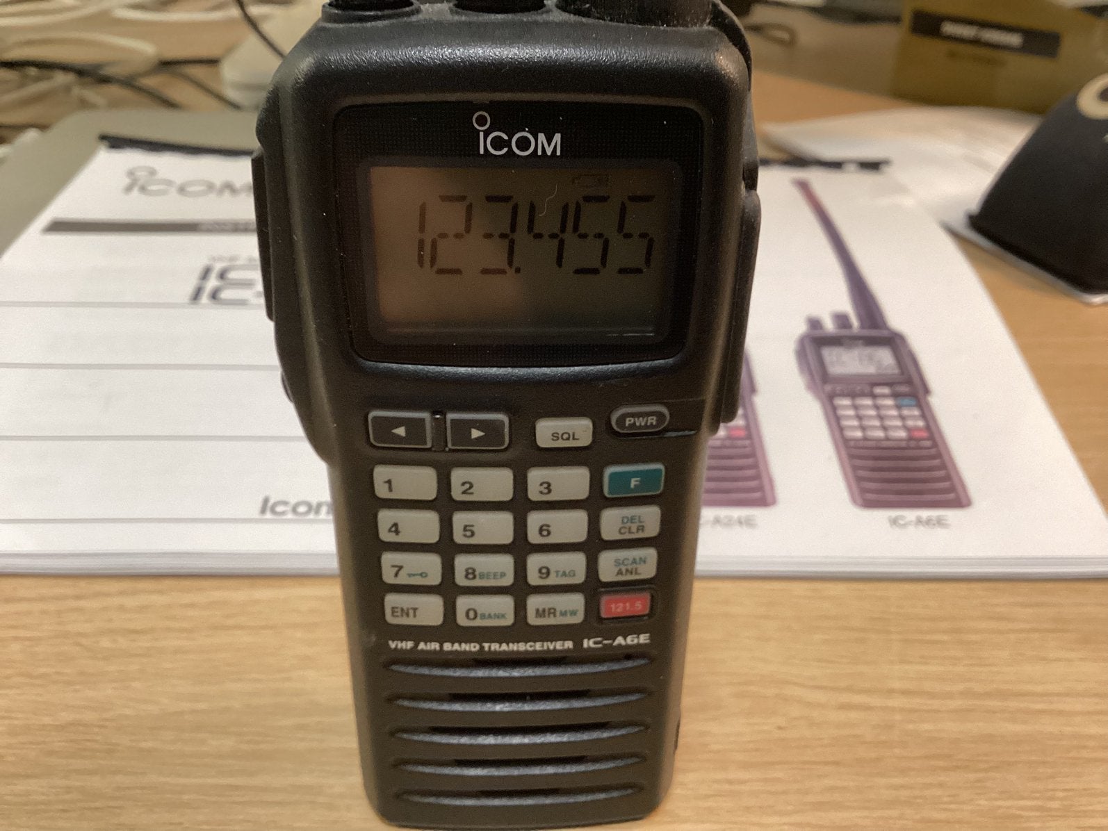 Icom IC-A6E, Ophalen of Verzenden, Zo goed als nieuw