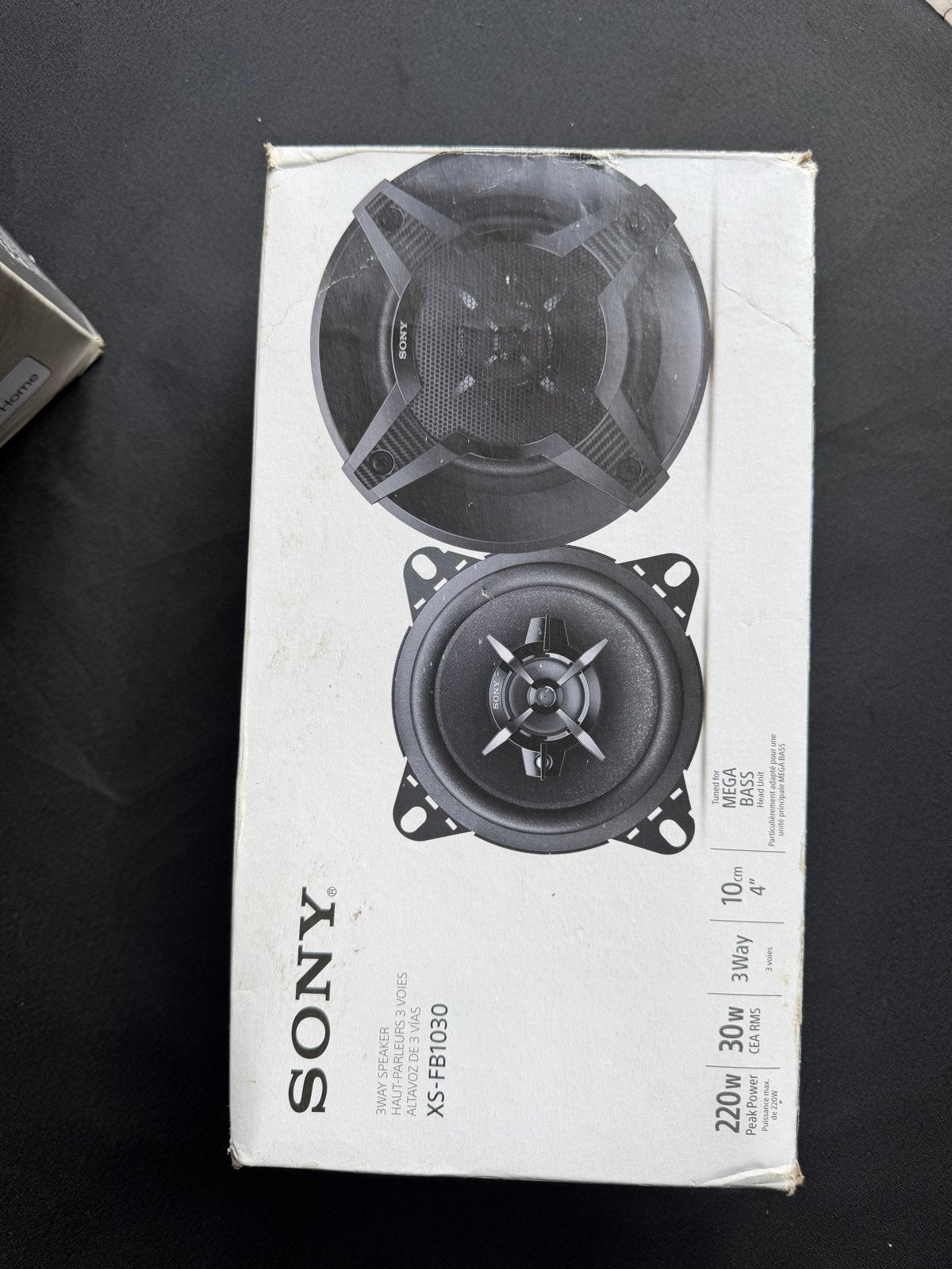 Foto 2 van Sony XS-FB1030 3-weg autospeakers - Nieuw in doos