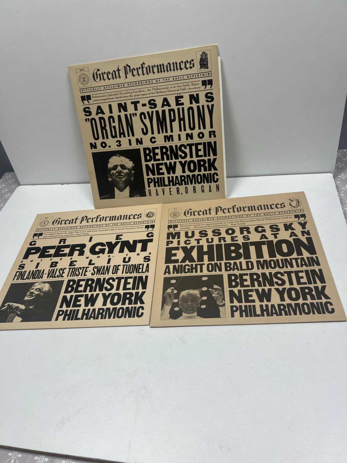 22.Bernstein Great Performances: Saint-Saëns etc., Gebruikt, Boxset, Saint-Saëns, Ophalen of Verzenden