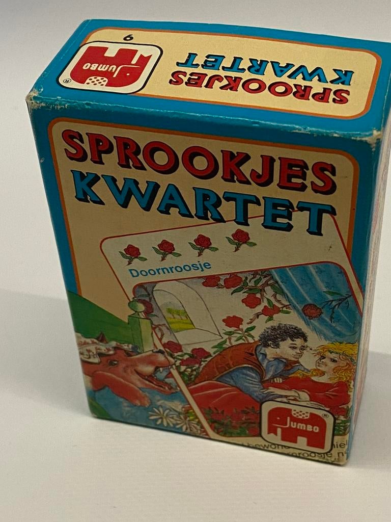Jumbo Sprookjes kwartet 36 kaarten  nr 9, Ophalen of Verzenden, Gebruikt, Kwartet(ten)