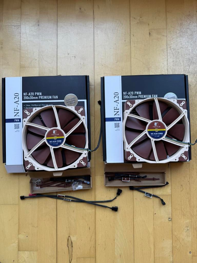 Noctua NF-A20 PWM premium fan., Ophalen of Verzenden, Zo goed als nieuw, Luchtkoeling