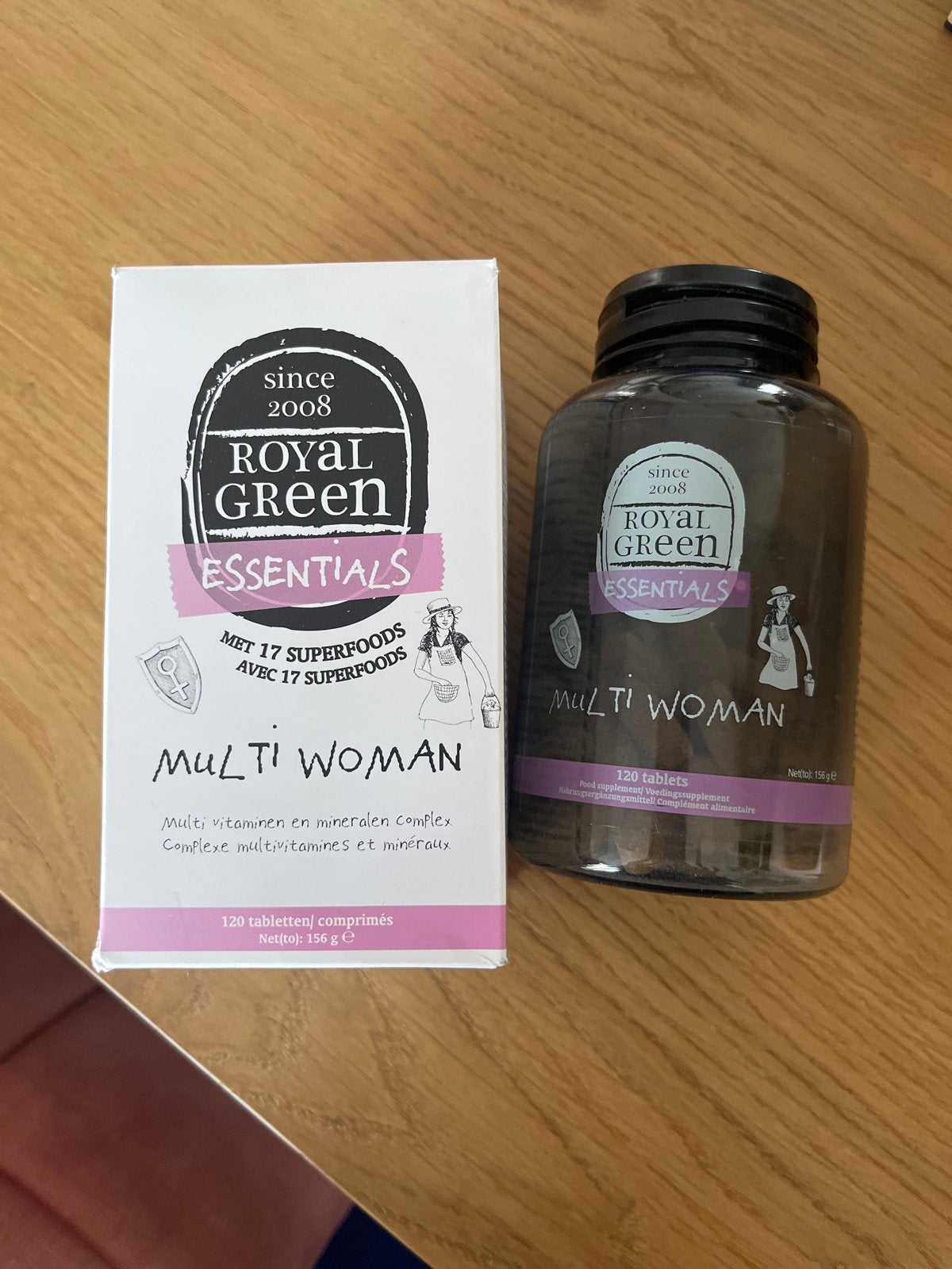 Royal Green Multi Woman Essentials - vitamine, Ophalen of Verzenden, Nieuw, Poeder of Drank