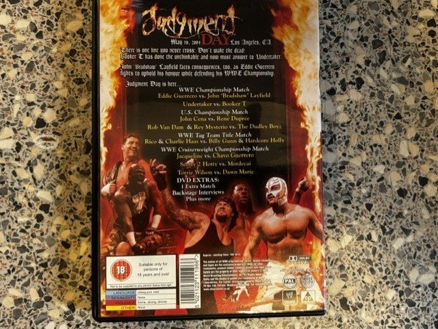 WWE Judgment Day 2004, Engels, Overige typen, Ophalen of Verzenden, Zo goed als nieuw