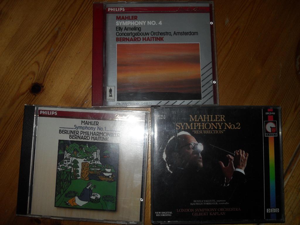 3 CD'S MAHLER., Cd's en Dvd's, Cd's | Klassiek, Zo goed als nieuw, Orkest of Ballet, Romantiek, Ophalen of Verzenden